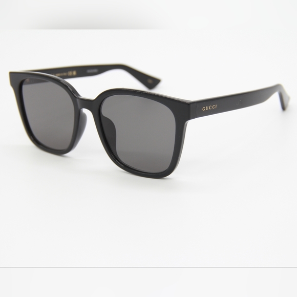 NEW GUCCI SUNGLASSES GG1346SK 001 UNISEX EYEWEAR BLACK - Picture 5 of 11